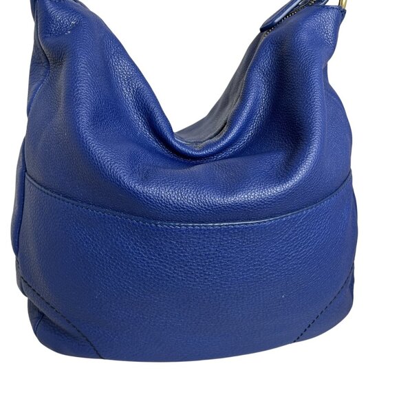 orYANY Adele Stylish Blue & White Leather Hobo Handbag With Quirky Interior Desi - Picture 4 of 9